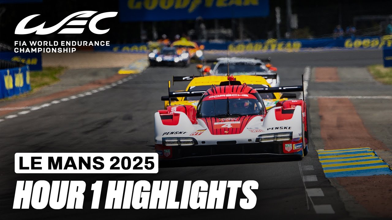 First Hour Highlights | 24 Hours of Le Mans 2025 | FIA WEC