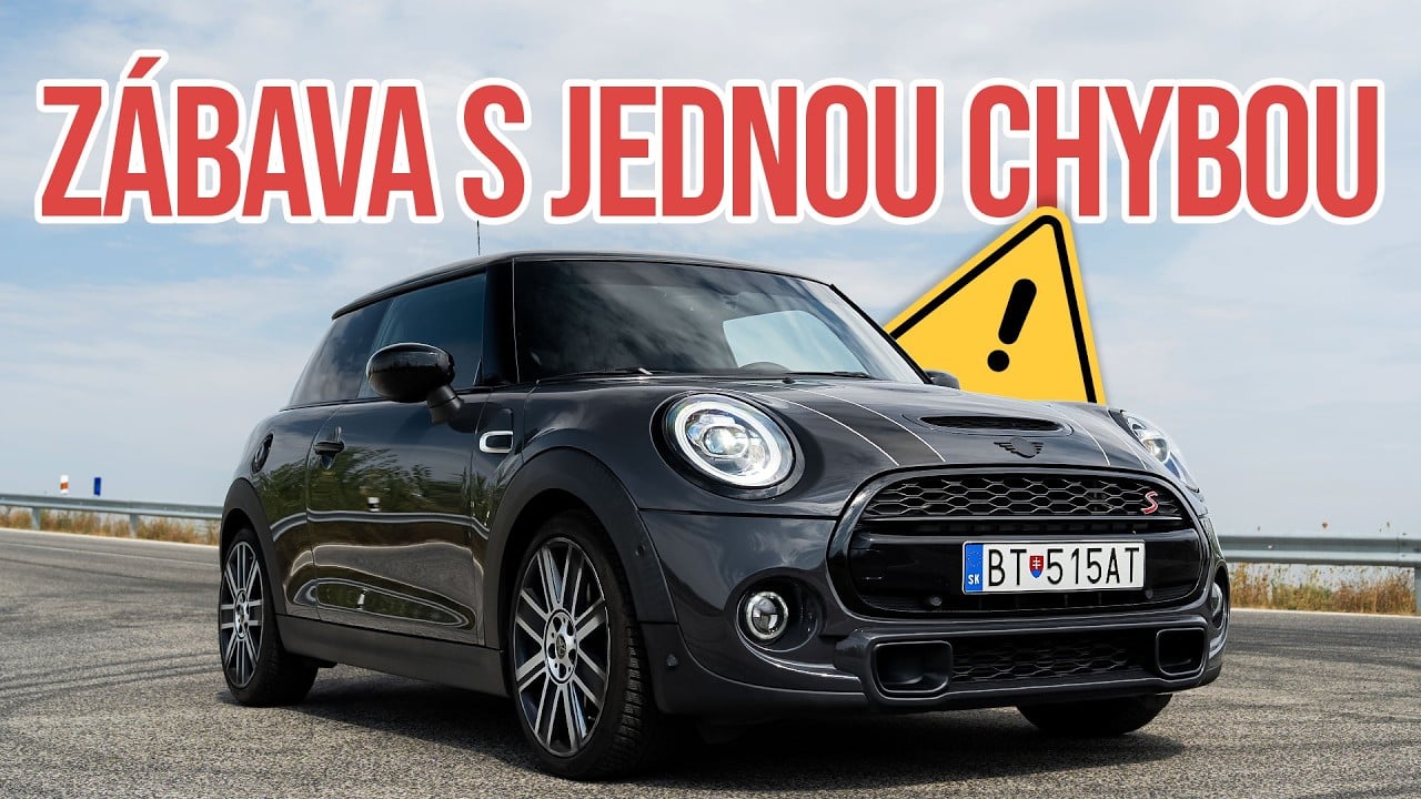 TEST JAZDENKY: Mini Cooper S má jednu zásadnú chybu!