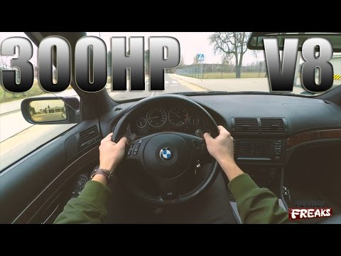BMW E39 540i 4.4 V8 POV ACCELERATION 0-140