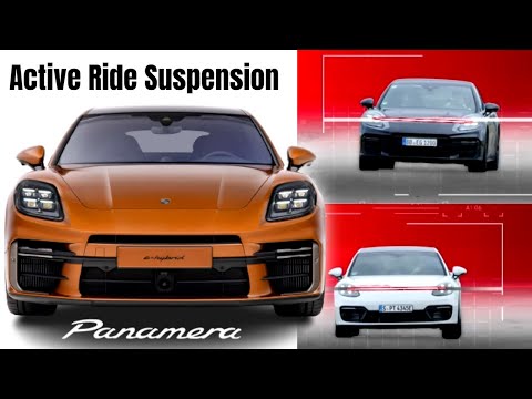 New 2024 Porsche Panamera Active Ride Suspension Explained