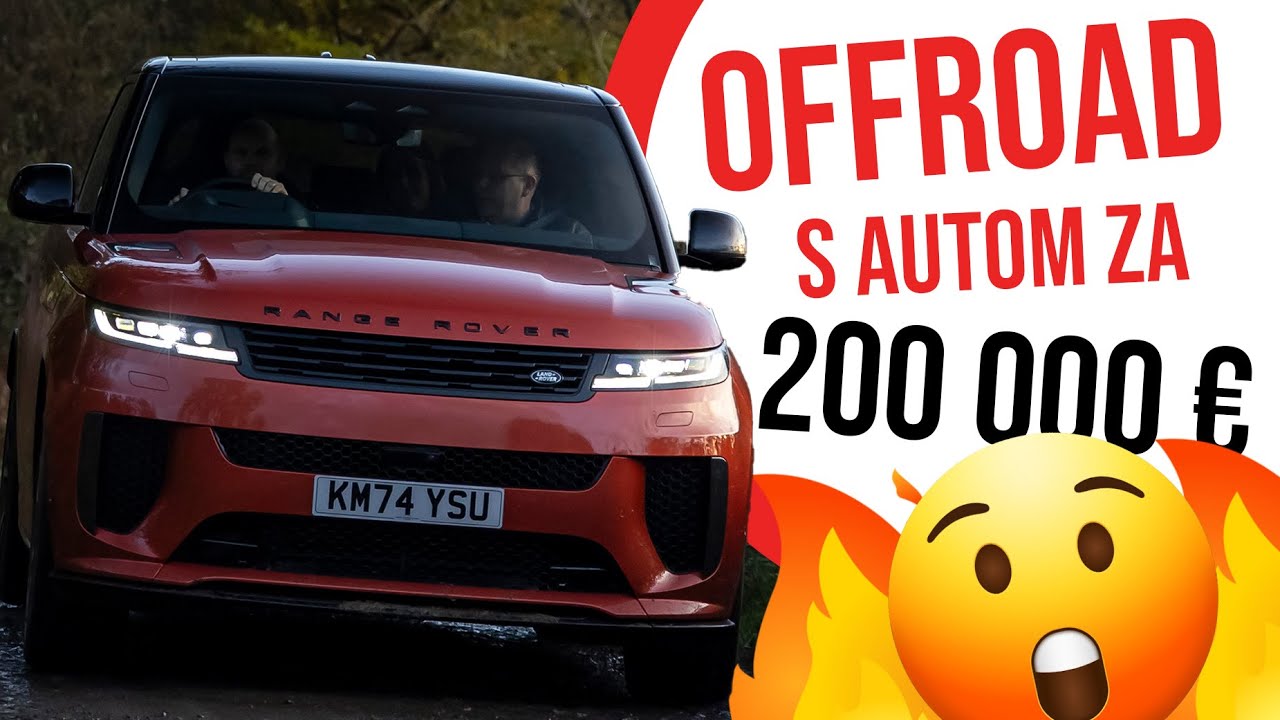 Range Rover Sport SV - Offroad s poriadne drahým autom!