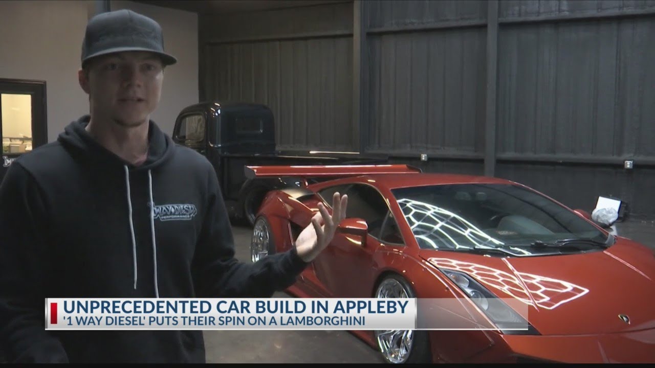 Diesel Lamborghini: East Texas family-owned business unveils unique car for TV show