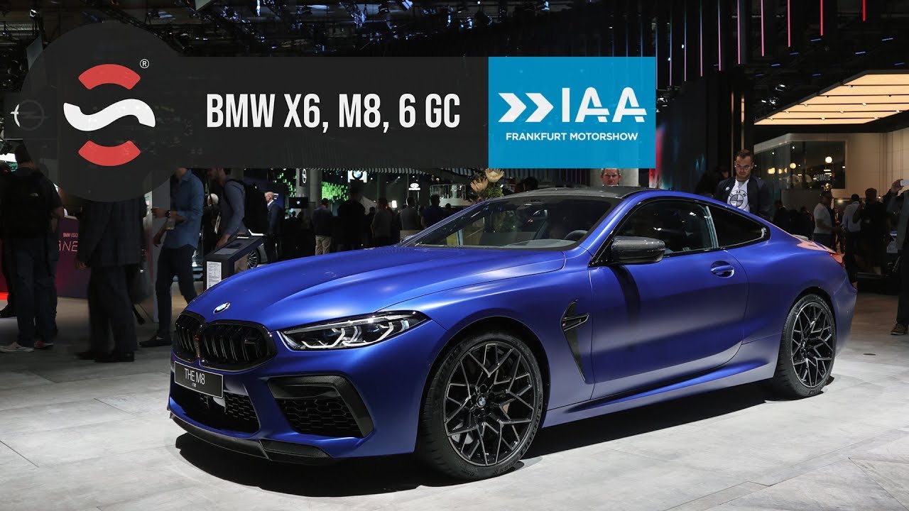 Autosalón Frankfurt 2019: BMW X6, M8, 8 Gran Coupe - Startstop.sk
