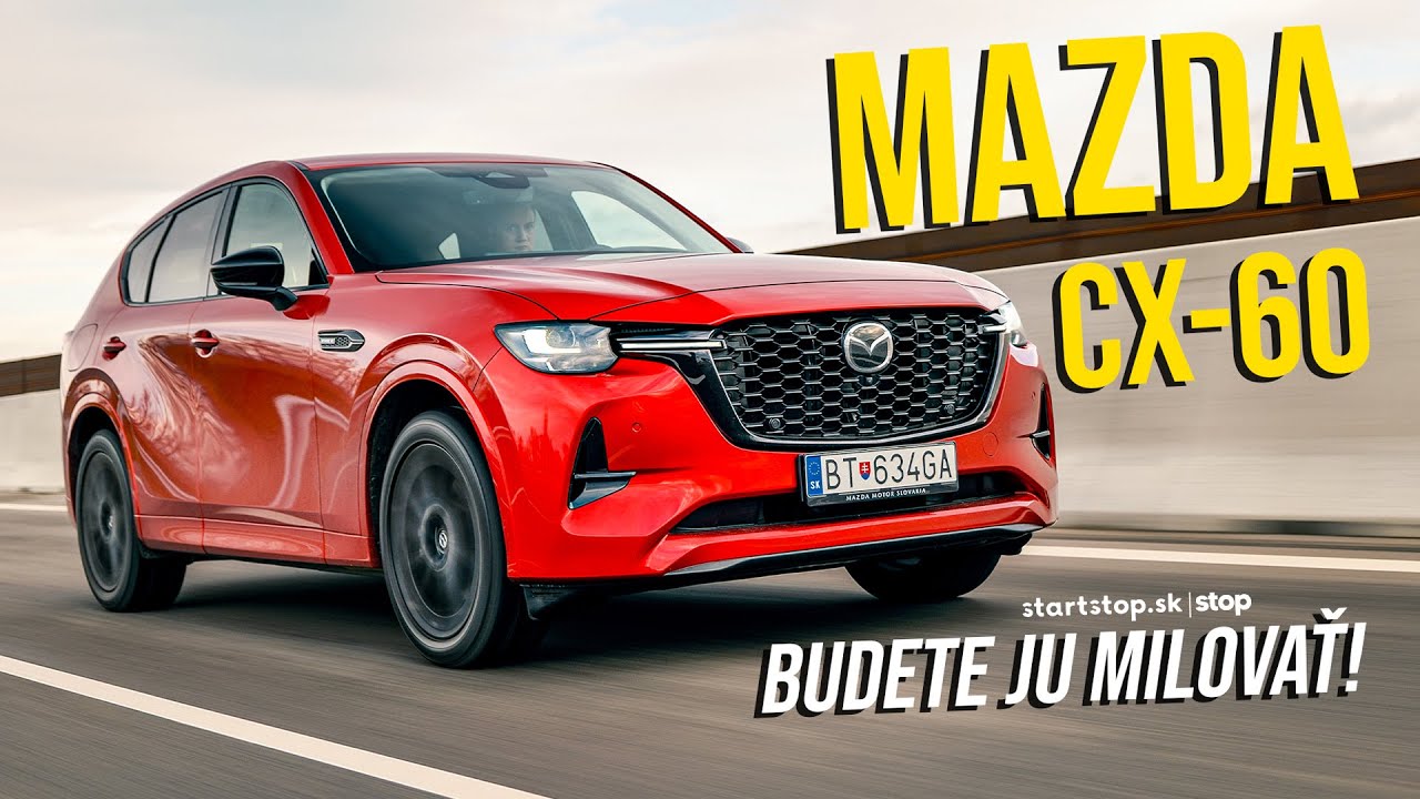 Mazda CX 60 TEST - Budete ju milovať?