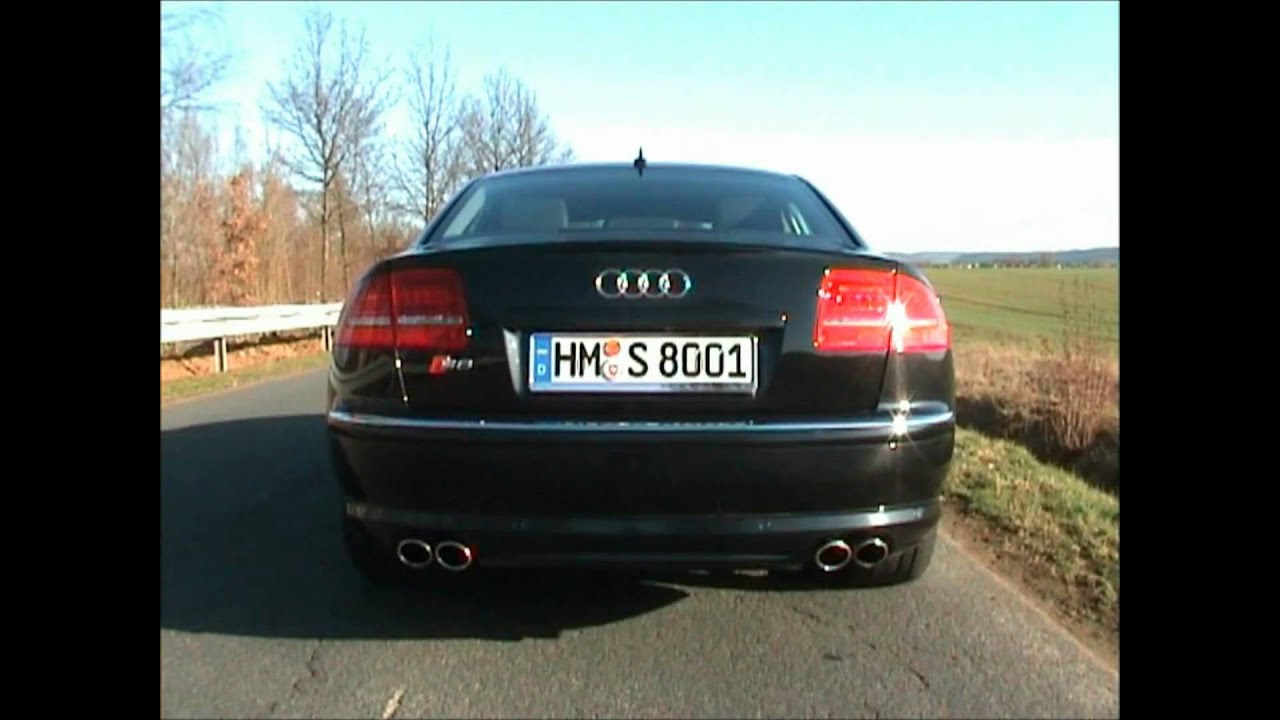 Audi S8 5.2 FSI V10 Sound Check