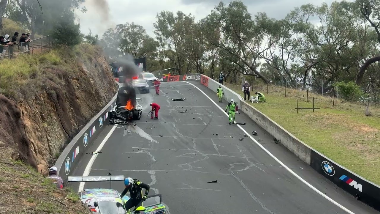Bathurst 12 hour 2026 forest elbow crash 💥 