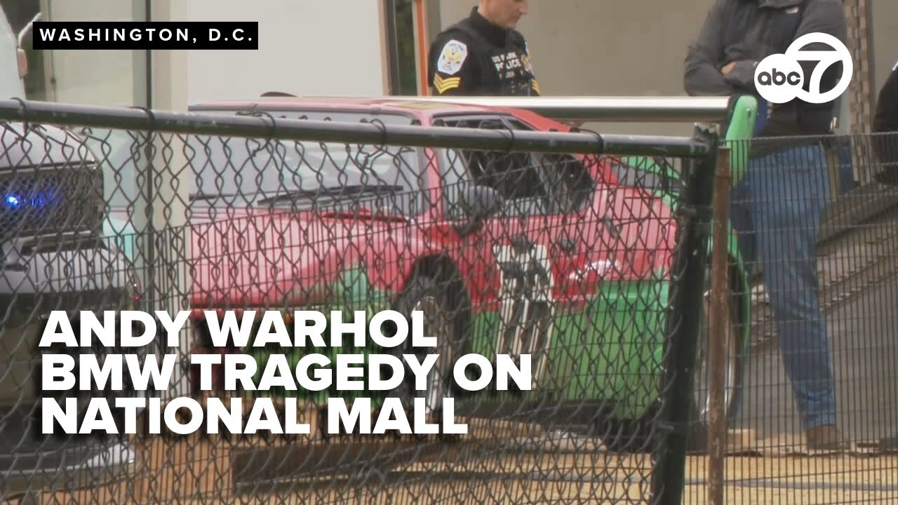 Man dies while unloading historic Andy Warhol-painted car for annual National Mall showcase