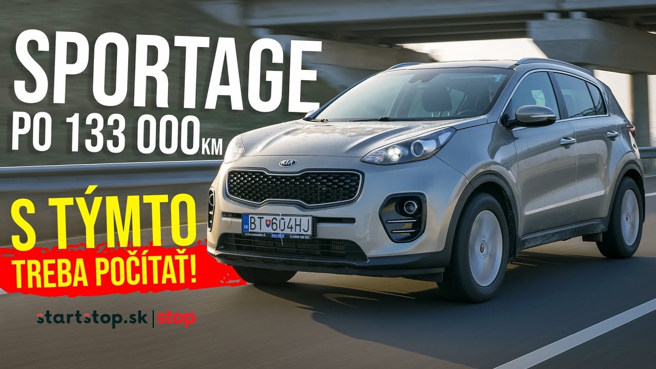 KIA Sportage 2017 po 130 000 km Startstop.sk - TEST JAZDENKY