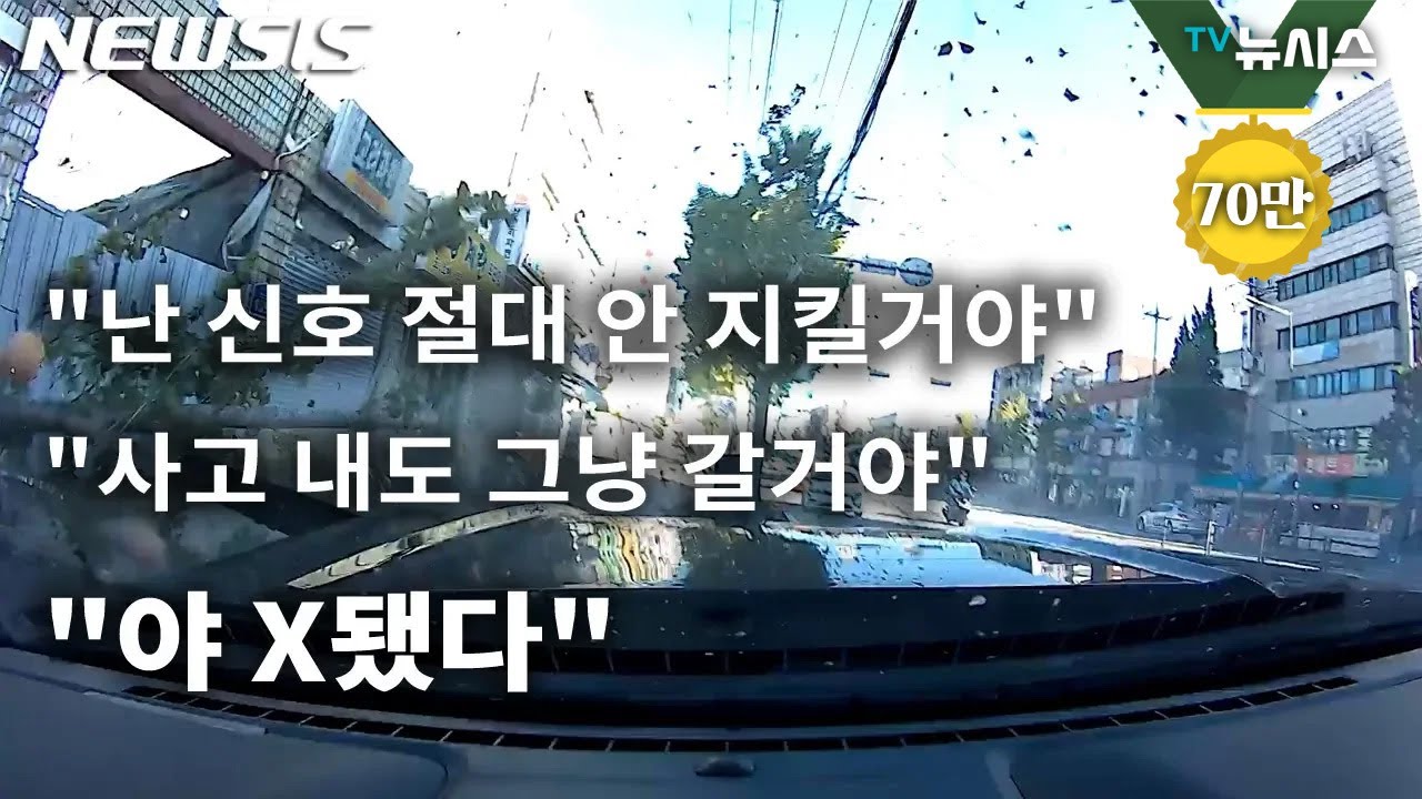 서울 대낮 도심서 외제차로 177km 질주하다 '쾅'