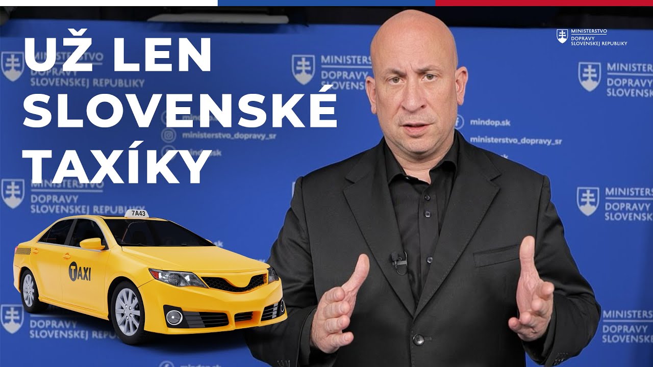 UŽ LEN SLOVENSKÉ TAXÍKY