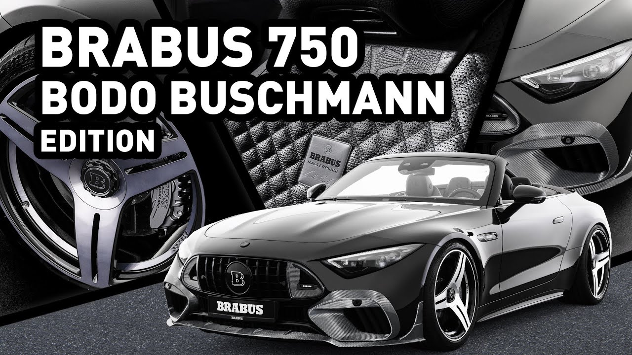 #BRABUS 750 Bodo Buschmann Edition based on Mercedes-AMG SL 63 | BACK TO THE FUTURE!
