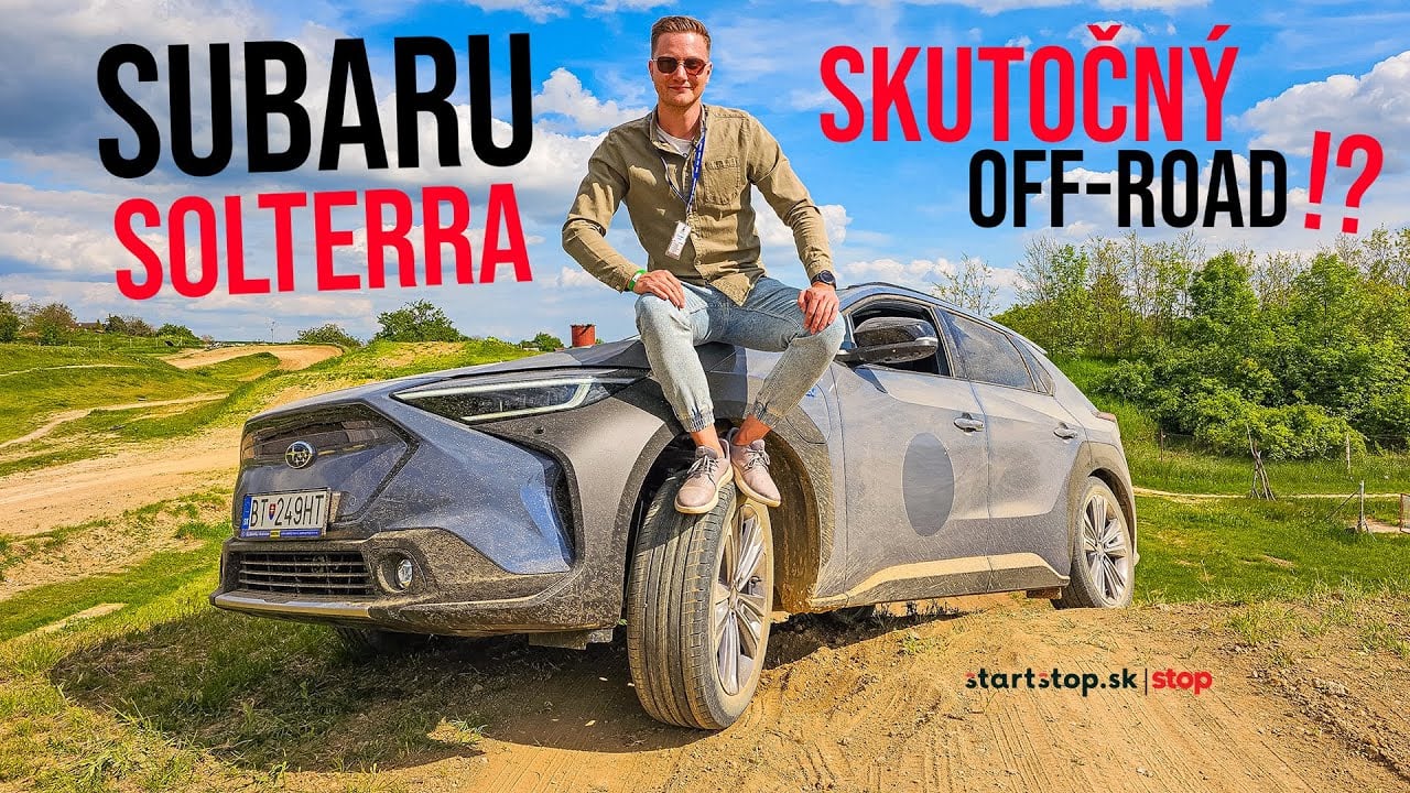 Subaru Solterra 4WD - PRVÁ JAZDA