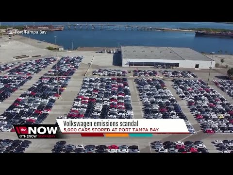 Thousands of recalled VW cars sitting in Tampa