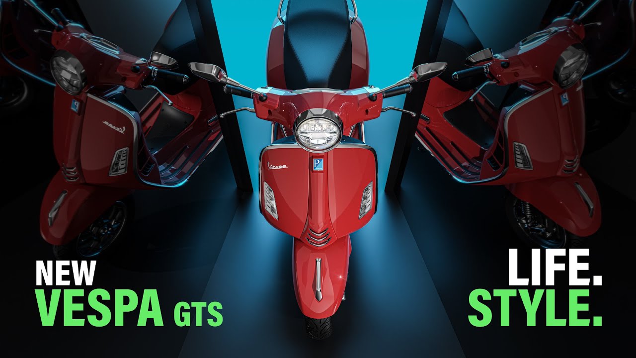 New Vespa GTS. Life. Style.