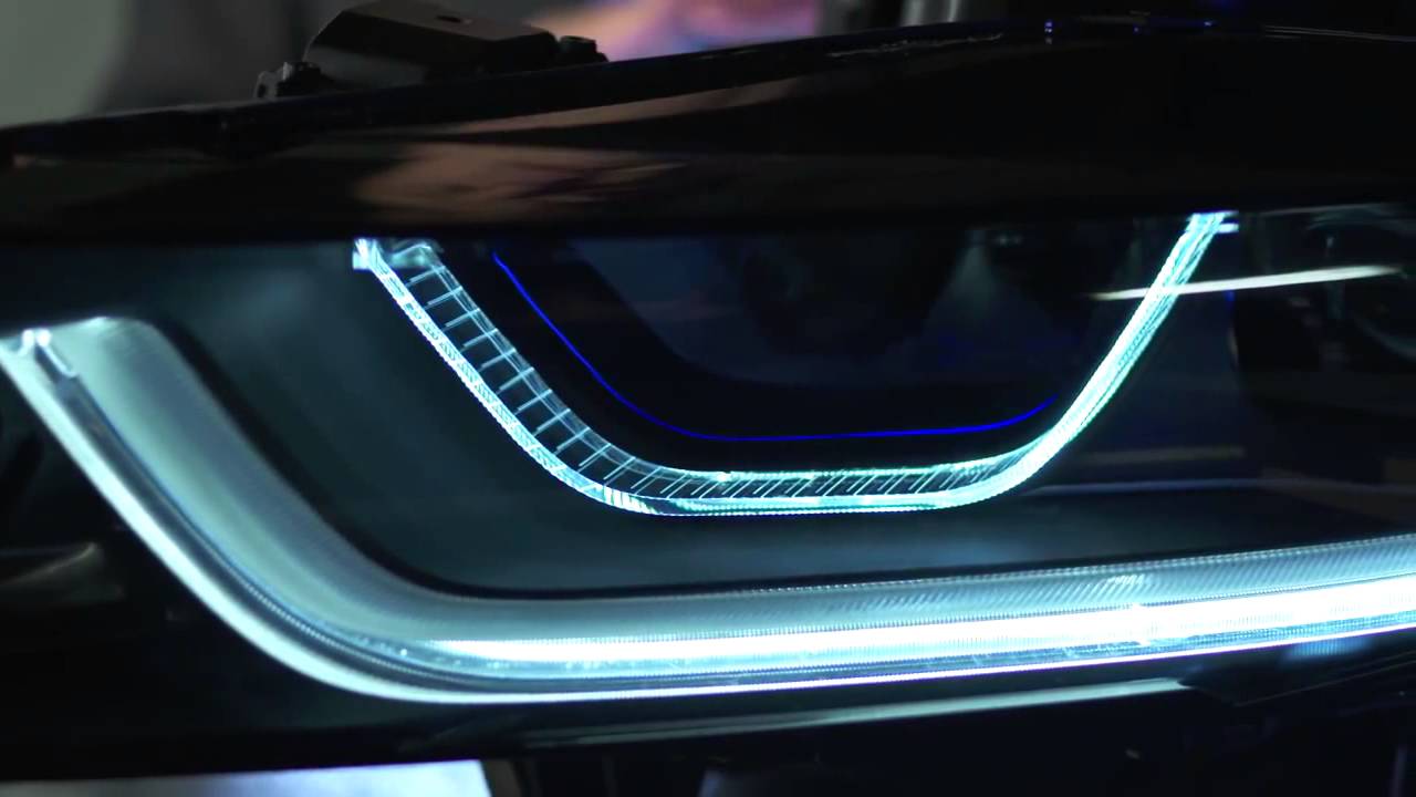BMW i8, how Laser-powered Headlights Work