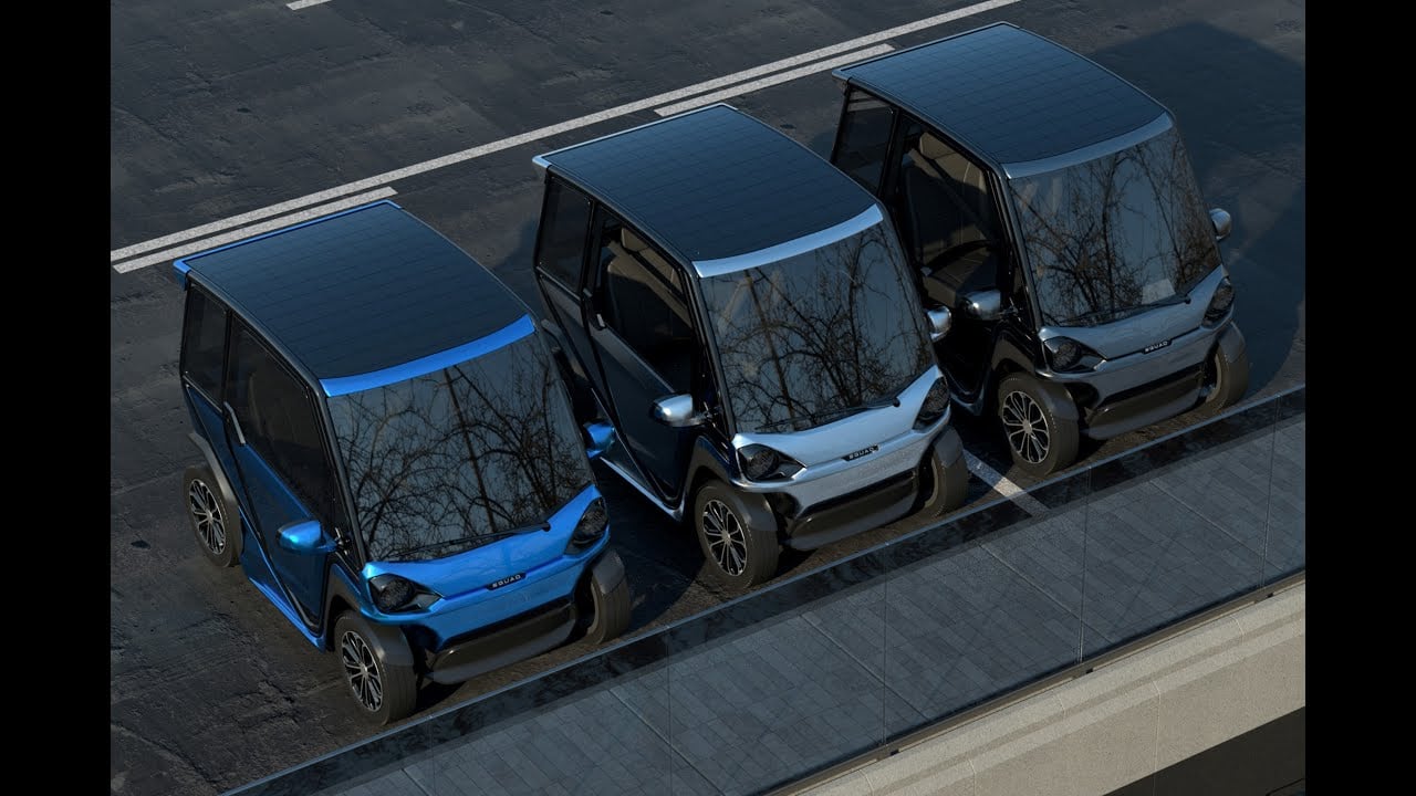 WORLD'S FIRST SOLAR CITY CAR