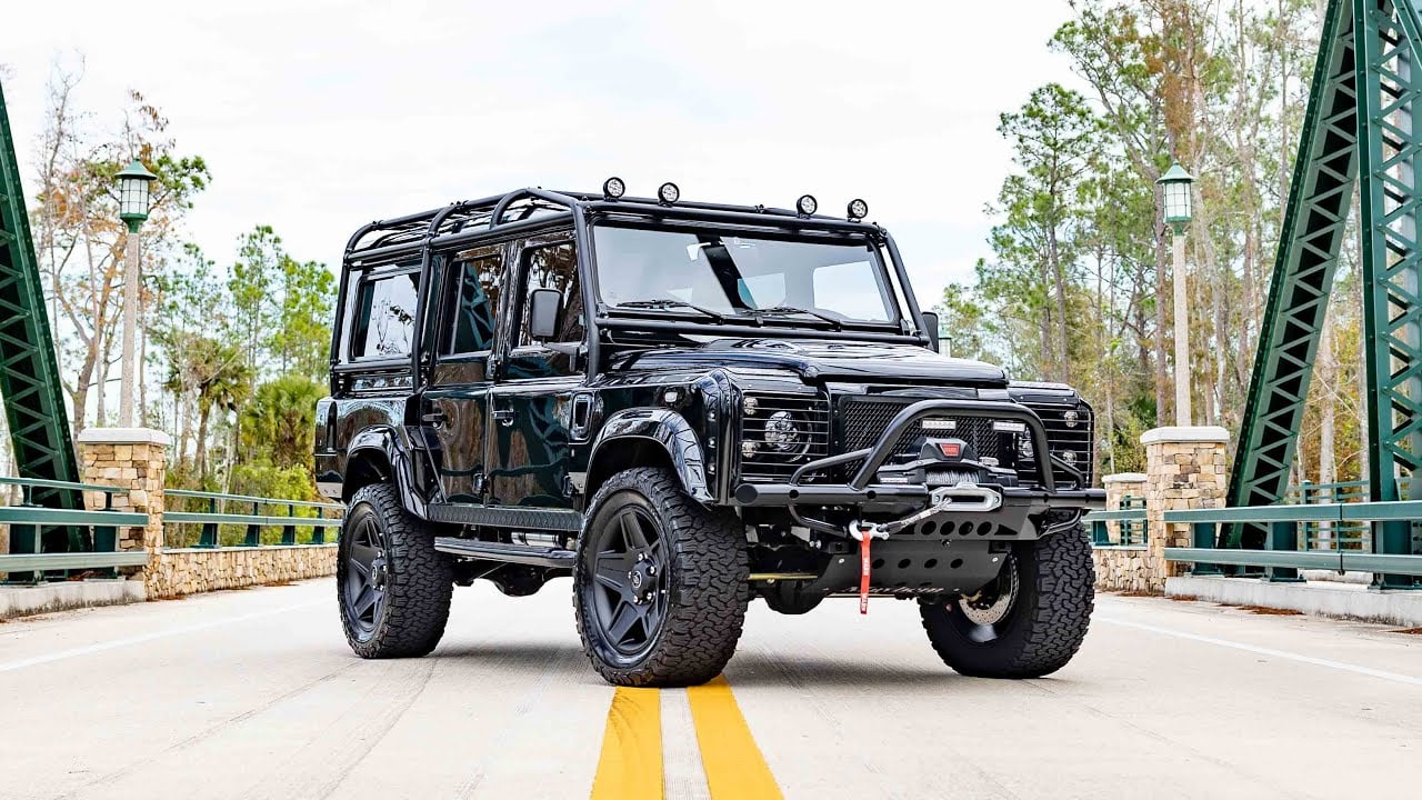 Fully RESTORED (1984) Land Rover DEFENDER 110 with LT4 Engine | ECD Automotive Design