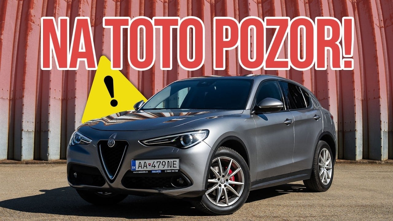 Jazdenka Alfa Romeo Stelvio - Kupujú ho ľudia, ktorí zažili BMW X3 aj Mercedes GLC