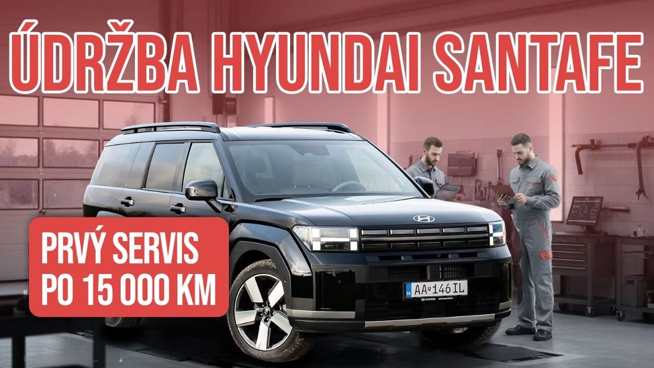 Servis Hyundai Santa Fe: 15 000 km a už prvé prekvapenie
