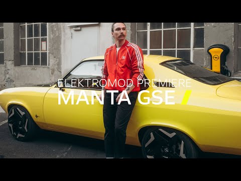 First ElektroMOD: Opel Manta GSe Premiere