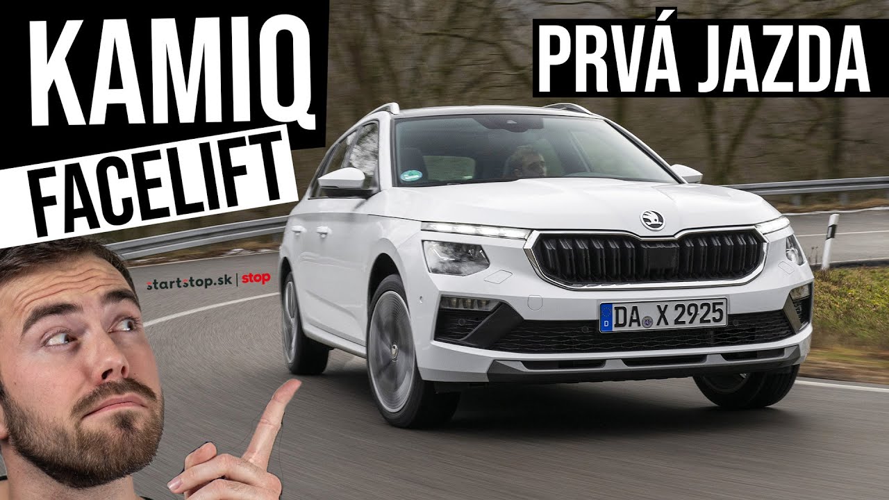 PRVÁ JAZDA: Škoda Kamiq Facelift - 1,0 TSI + 1,5 TSI
