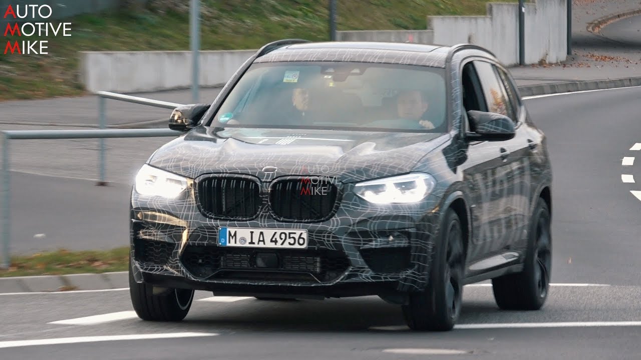 2019 BMW X3 M CONTINUOUS TESTING AT THE NÜRBURGRING