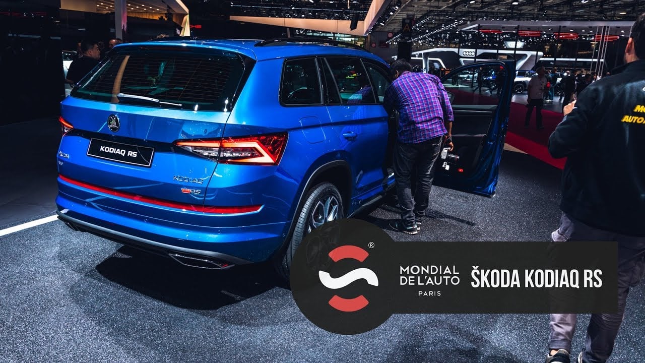 Autosalón Paríž 2018: Škoda Kodiaq RS - Startstop.sk