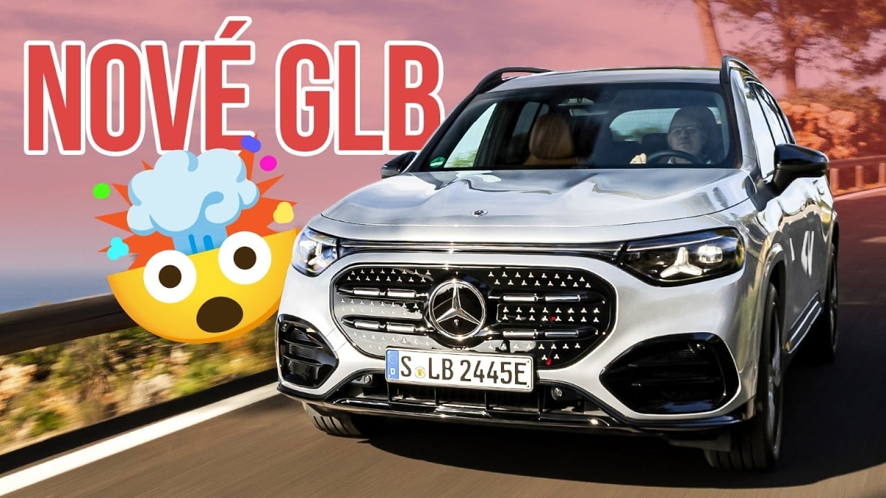 PRVÁ JAZDA Mercedes GLB 2026 - Rekordný dojazd a 800V architektúra!
