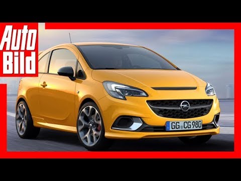 Opel Corsa GSi (2018) Erste Details/Erklärung