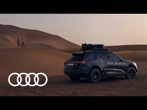 The Audi Q8 e-tron edition Dakar​