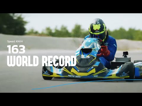 WORLD'S FASTEST Commercial Electric Go-Kart | TOP SPEED RECORD 163 km/h