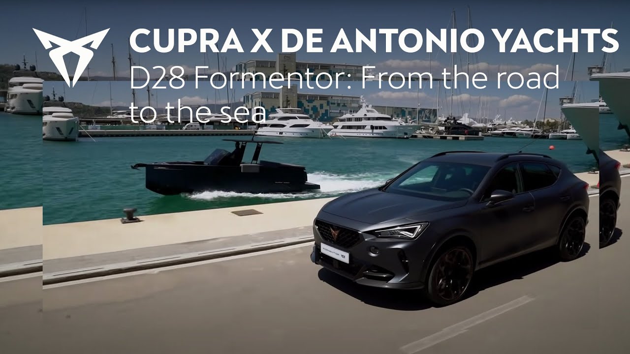 Introducing the De Antonio Yachts D28 Formentor - From the road to the sea
