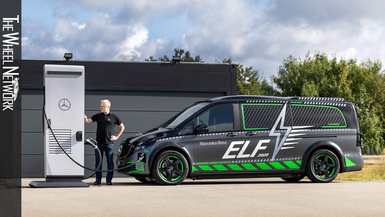 Mercedes-Benz ELF – The Experimental Vehicle Redefining EV Charging [4K]
