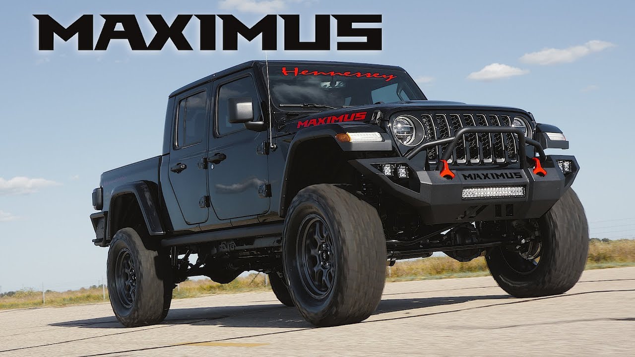 HENNESSEY MAXIMUS 1000 | Hellcat-Swapped Jeep Gladiator!