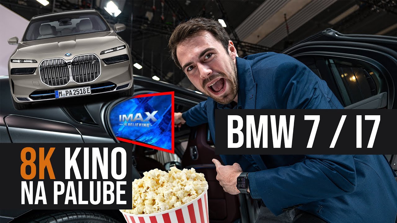 BMW 7 2023 má vzadu 8K KINO! - PRVÉ DOJMY