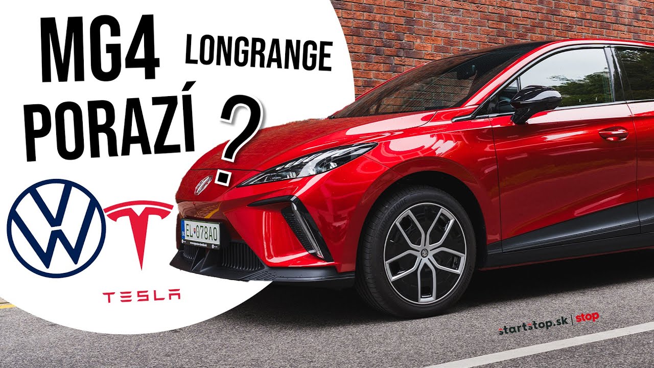 Koľko kilometrov prejde po diaľnici? - MG4 Longrange TEST