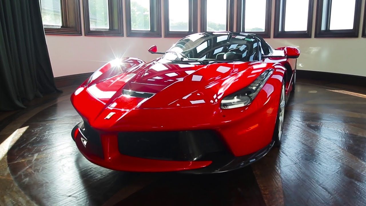 LaFerrari Aperta in the most INSANE garage in the world!