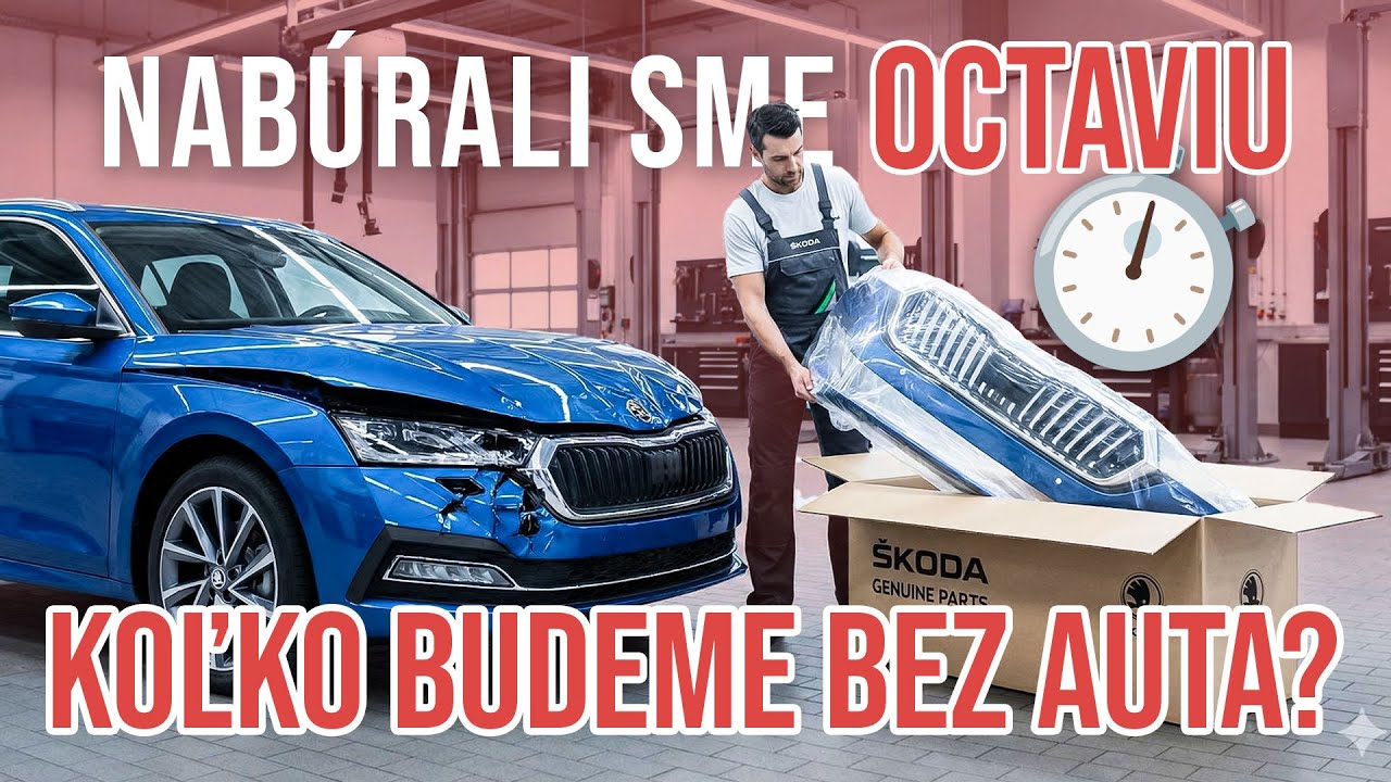 Nabúrali sme Octaviu, takto to dopadlo...