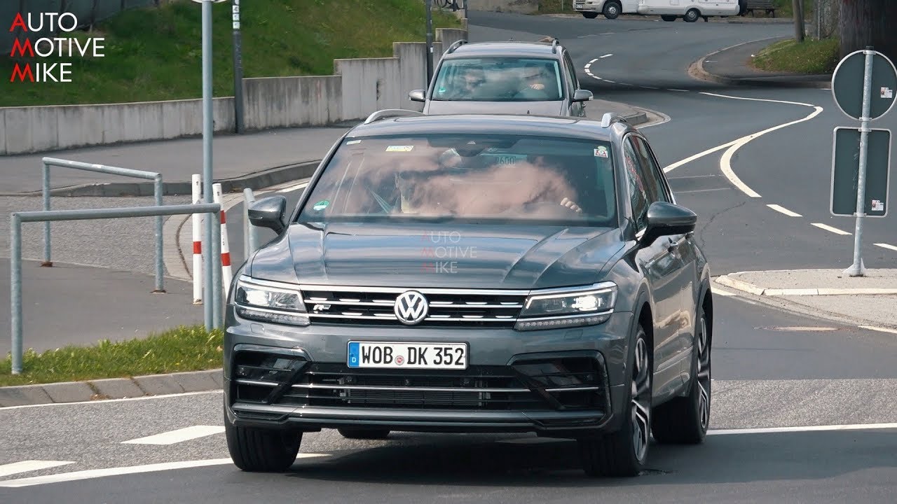 2020 VOLKSWAGEN TIGUAN R SPIED TESTING AT THE NÜRBURGRING
