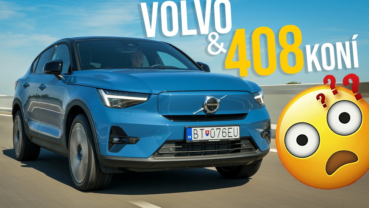 Volvo C40 s výkonom viac ako 400 koní - TEST