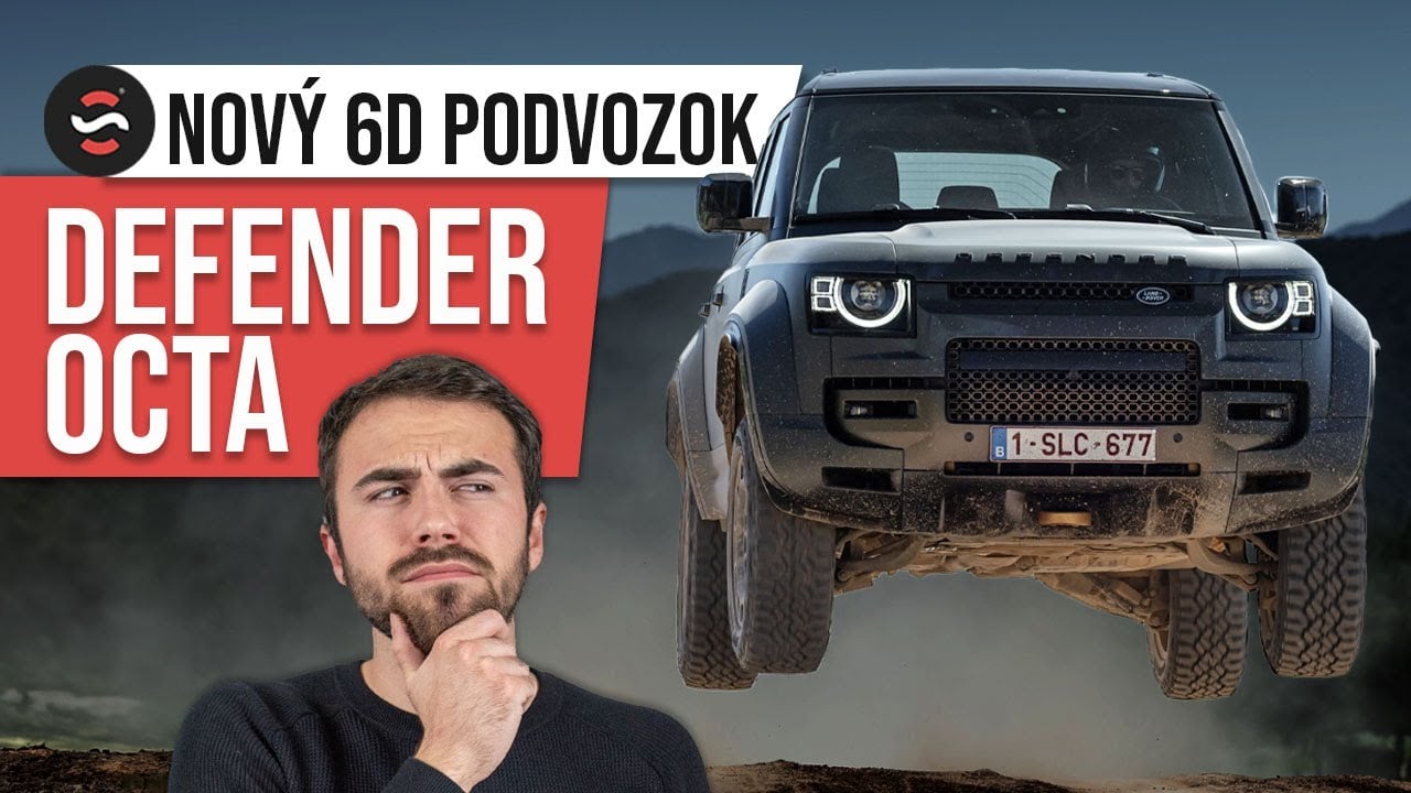 Nový Land Rover Defender Octa - Rally Dakar špeciál na značkách vie aj lietať!