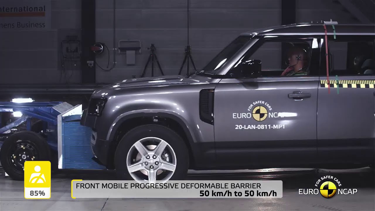 Euro NCAP Crash & Safety Tests of Land Rover Defender 2020
