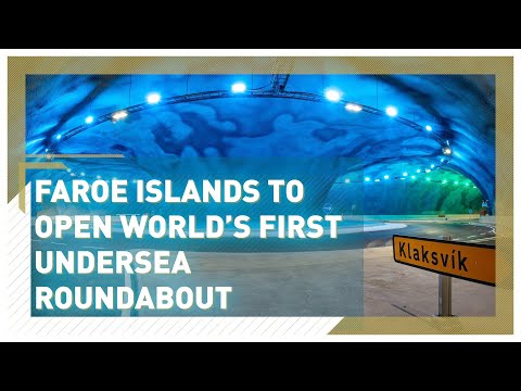 World's 'first' undersea roundabout is to open in the Faroe Islands
