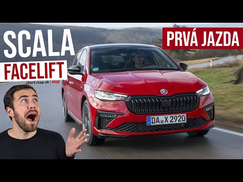 2024 Škoda Scala - podarený facelift PRVÁ JAZDA