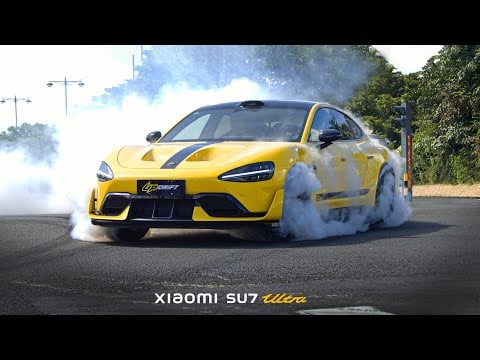 1548 Horsepower Fully-Eletric Drift Car… From China Xiaomi SU7 Ultra！