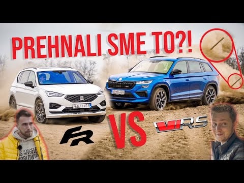 Škoda Kodiaq RS vs SEAT Tarraco FR - Kufor|Ceny|Zrýchlenie|RALLY!