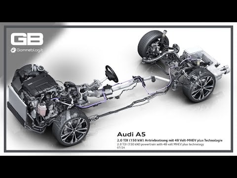 Audi A5 2.0 TDI (2025) - The Ultimate MHEV System
