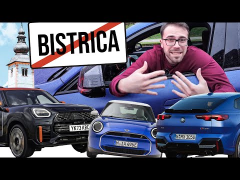 Autovlakom za 14€ do Bistrice? Mini Countryman + BMW X2