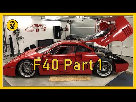 Byggde en egen F40