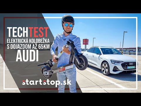 Audi Electric Kick Scooter - Táto kolobežka prejde viac ako plug-in hybrid - Startstop.sk - TEST